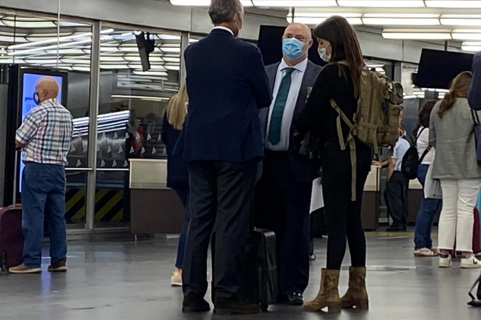 Francisco Camps, Cristina Seguí y Alberto de Rosa